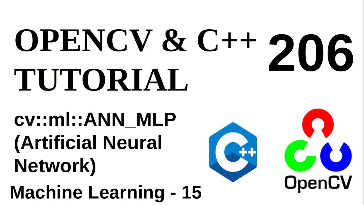 УЧЕБНЫЕ ПОСОБИЯ ПО OPENCV И C++ - 206 | Машинное обучение | ANN MLP