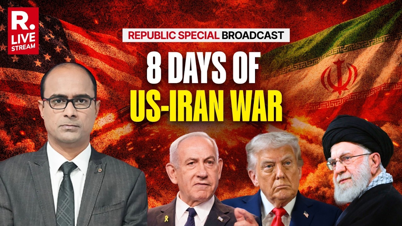 Republic Special Broadcast LIVE: 8 Days of US-Israel-Iran War I What's Next For Tehran?