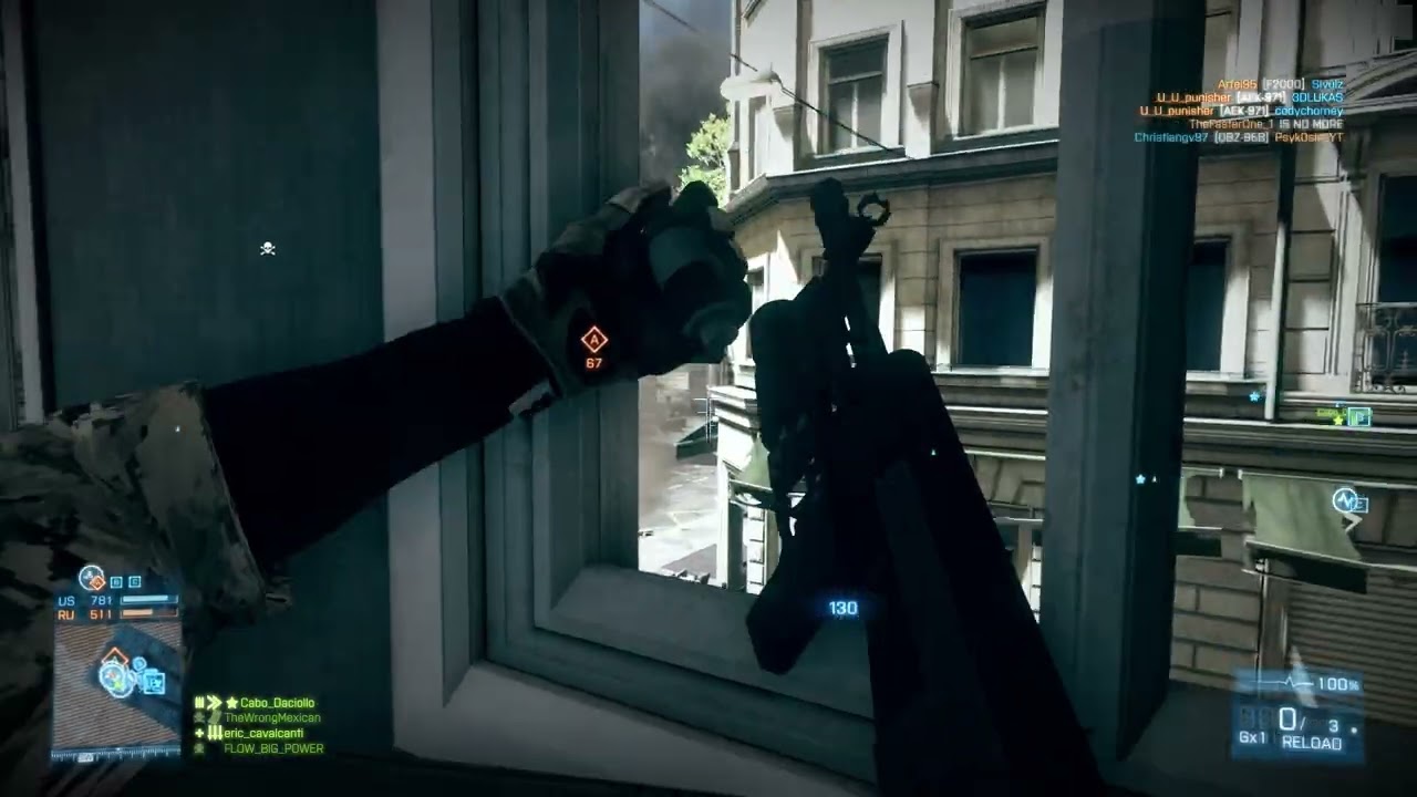 Battlefield 3 - Operation Metro Gameplay (No Commentary)