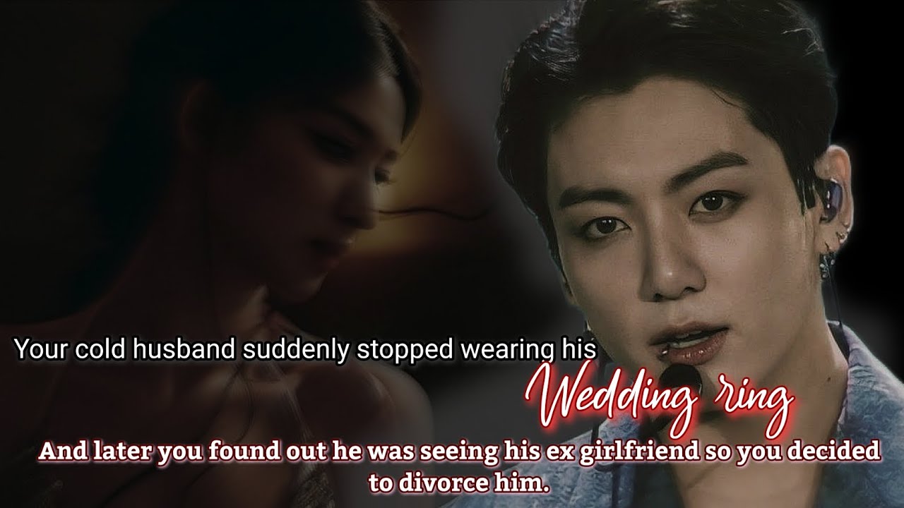 Your cold husband suddenly stopped wearing his wedding ring and later you found out he was -