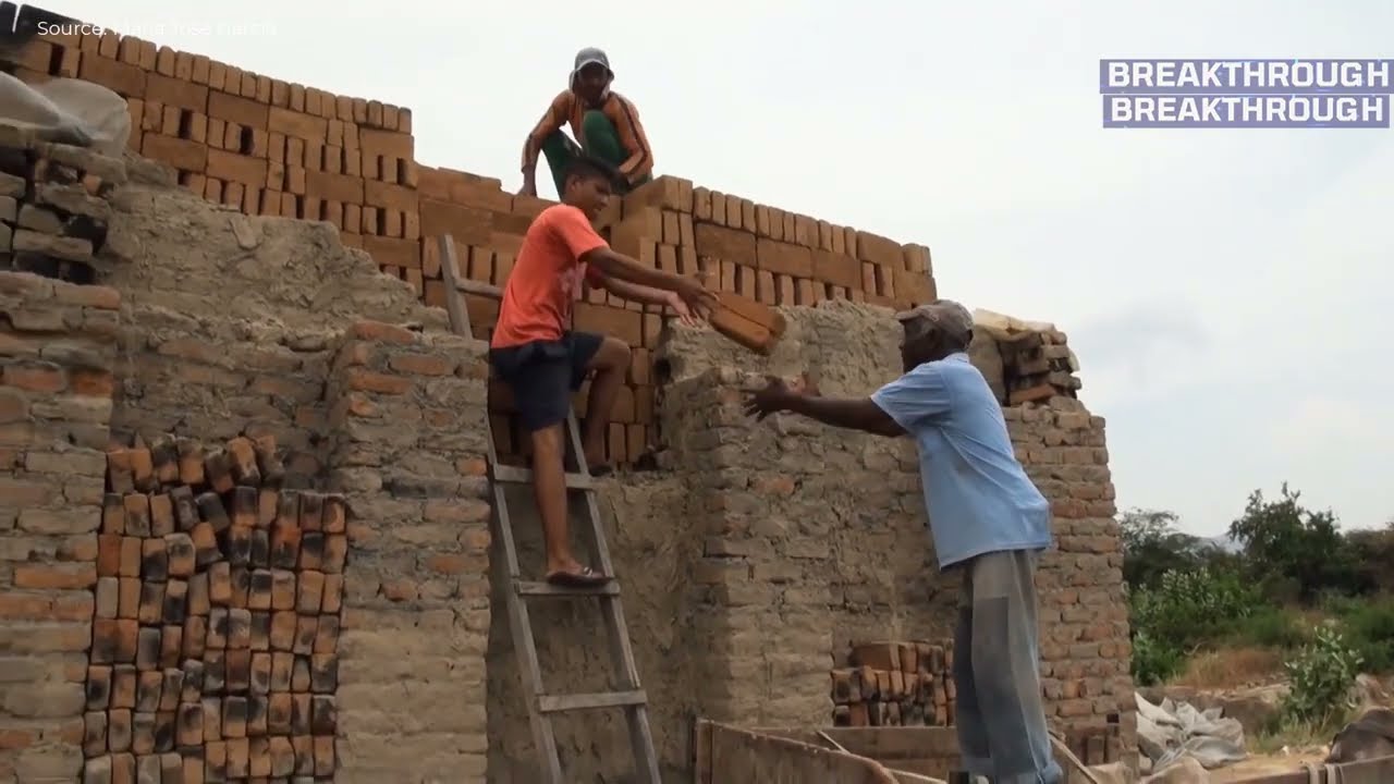 How People Make Bricks by Hand | Construction Material Production