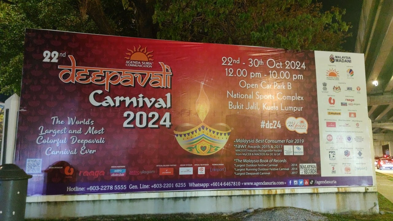 Deepavali Carnival 2024 - Bukit Jalil