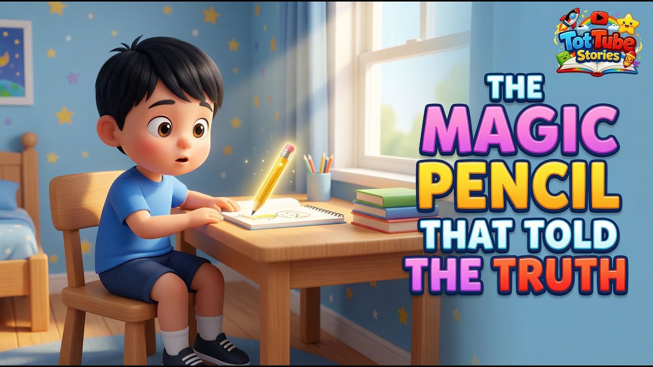 The Magic Pencil That Told The Truth| Kids Animated Story