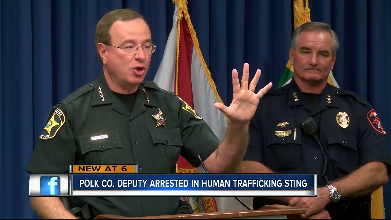 Polk Co. deputy arrested in human trafficking sting