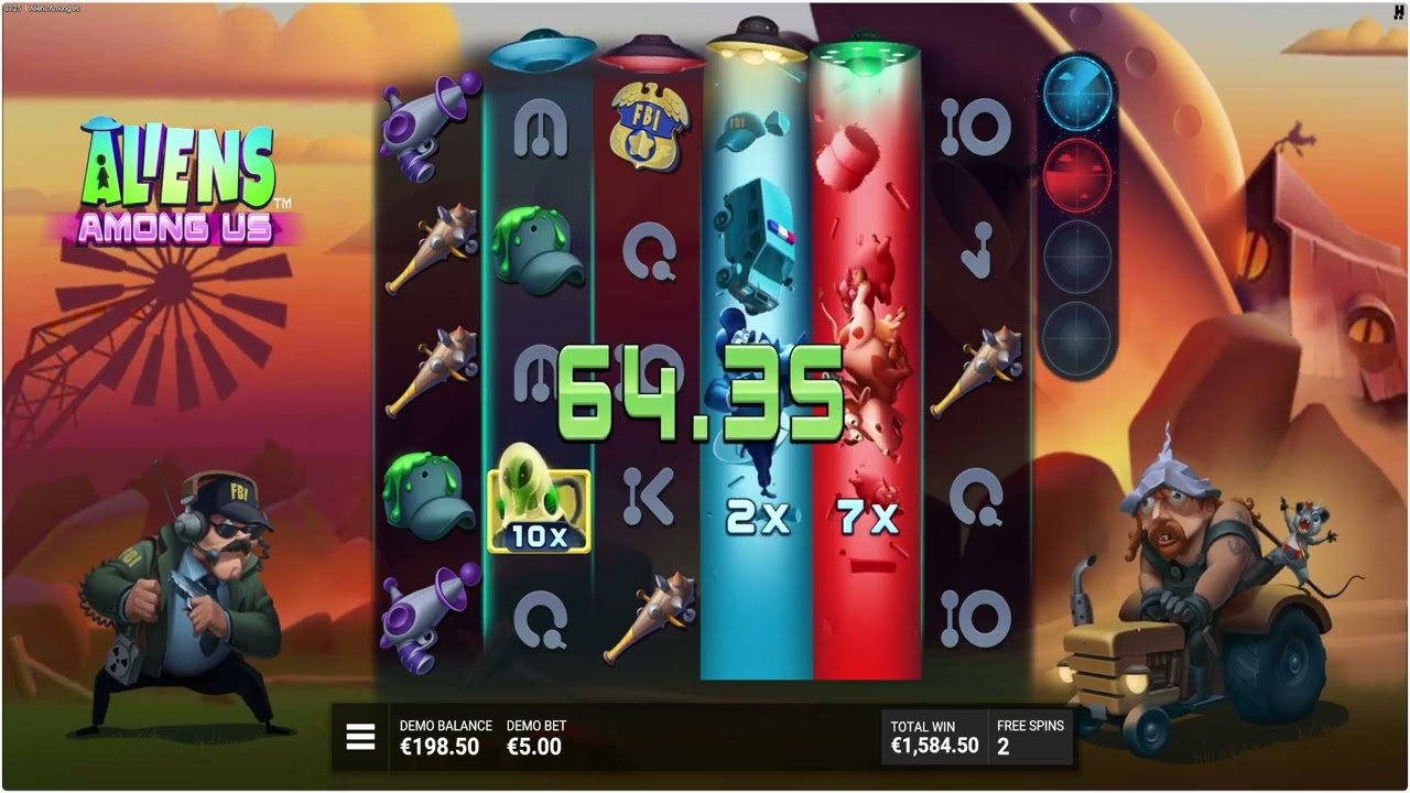 💥 ALIENS AMONG US (HACKSAW GAMING) 💥 INSANE WIN! 💥 NEW SLOT! 💥