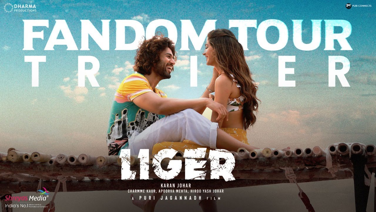LIGER Fandom Tour Trailer | Vijay Deverakonda, Ananya Panday | Shreyas Media