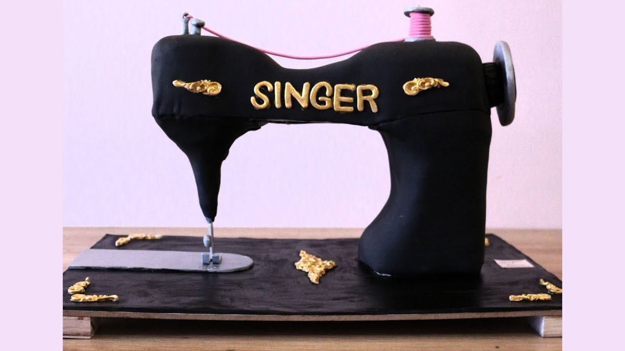 Cake Decorating Ideas / Sewing Machine Cake Tutorial step by step / Sugar Time by Sally
