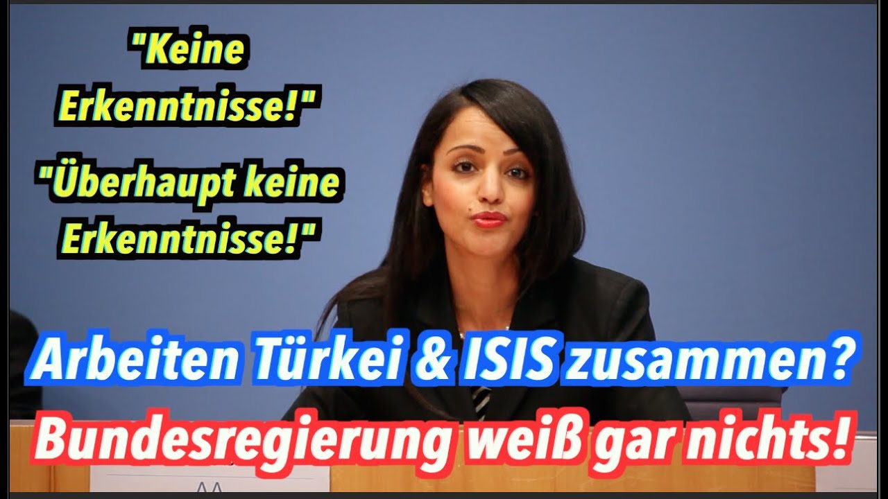 ISIS + Türkei? Die Bundesregierung will weiter von gar nichts wissen