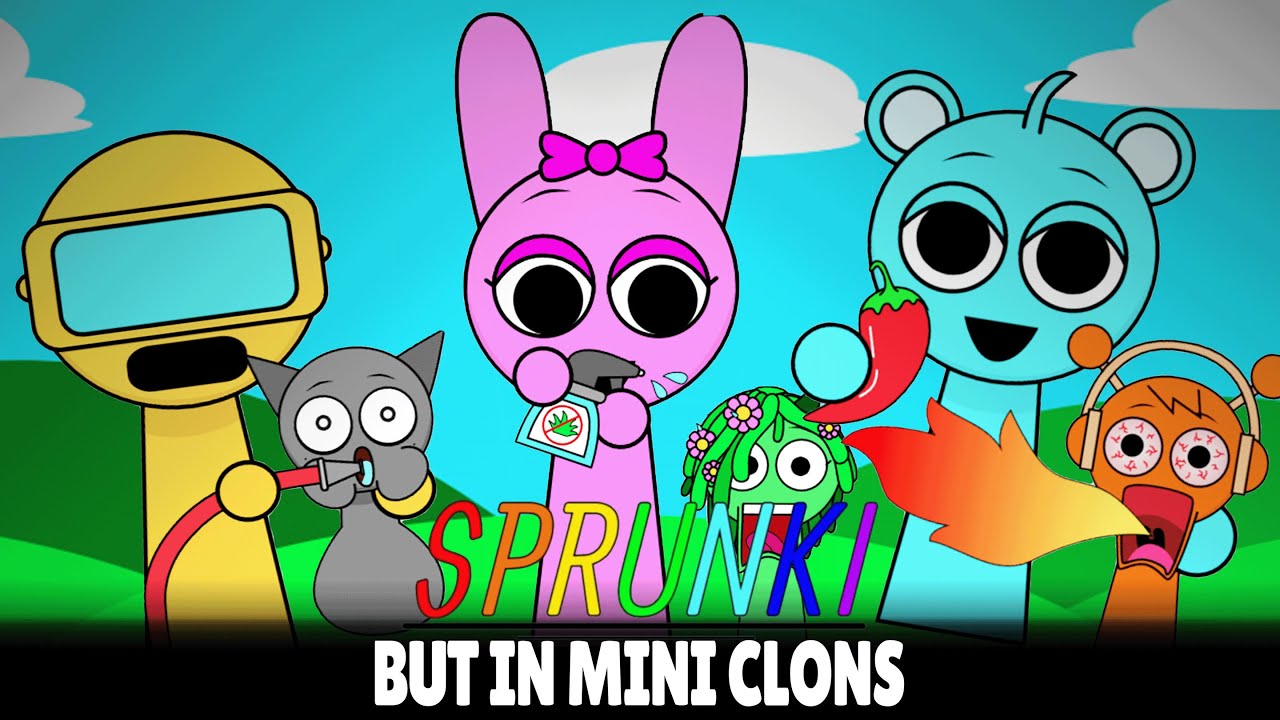 Incredibox Sprunki - but in MOD mini clons Sprunki