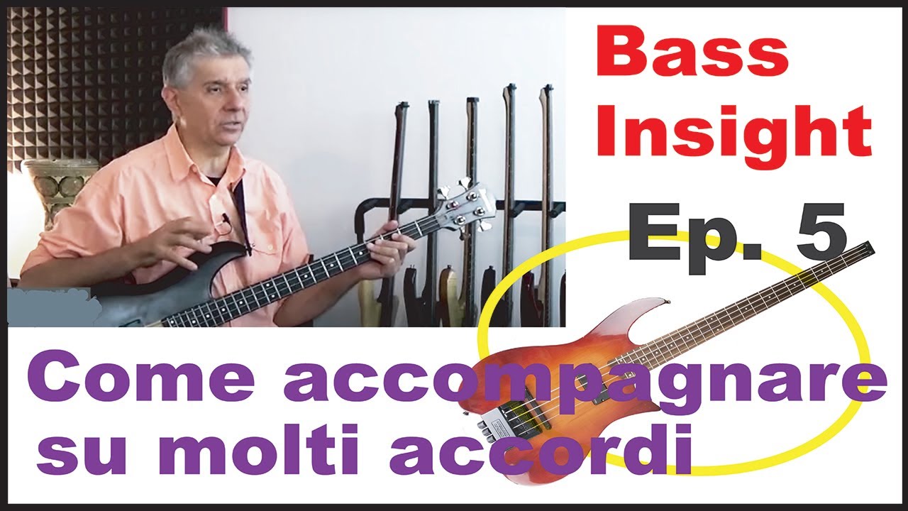 Bass Insight ep.05 Come creare una linea di basso perfetta per una struttura armonica VERTICALE