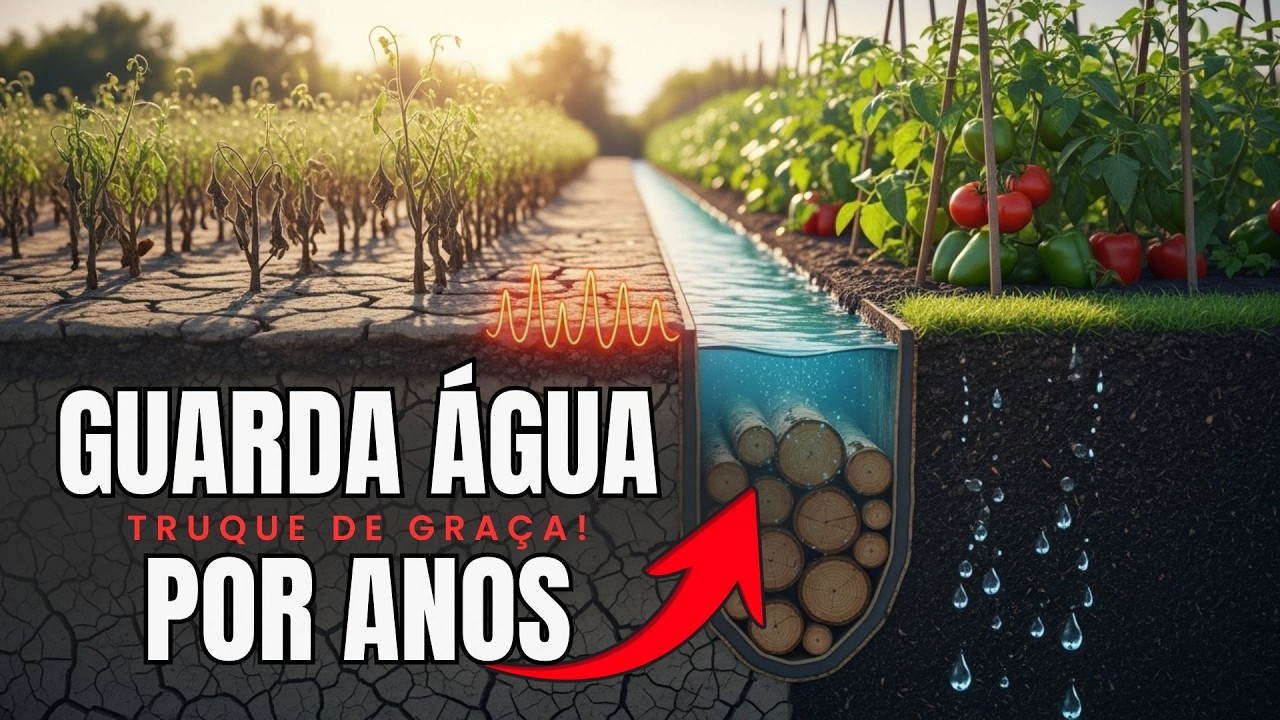 Canteiro que Rega Sozinho por Anos Sem Irrigação!