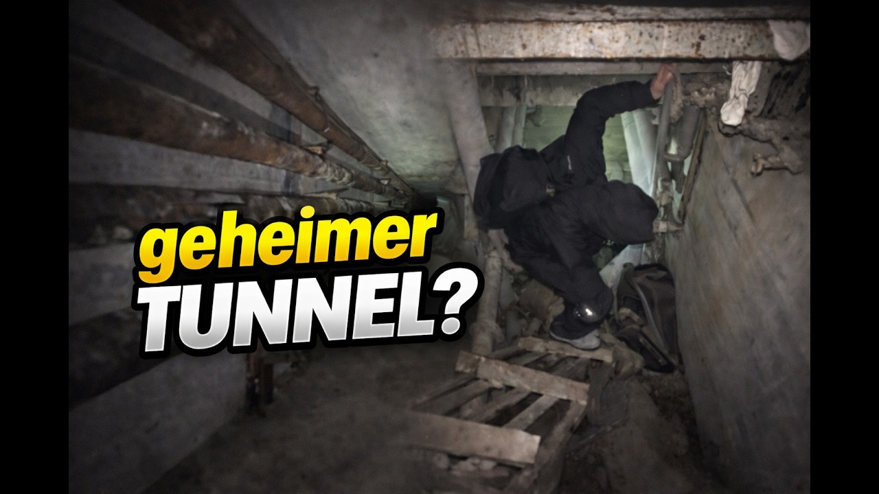 DIE ERSTE DEUTSCHE KNÄCKEBROTFABRIK  Geheimen Tunnel gefunden