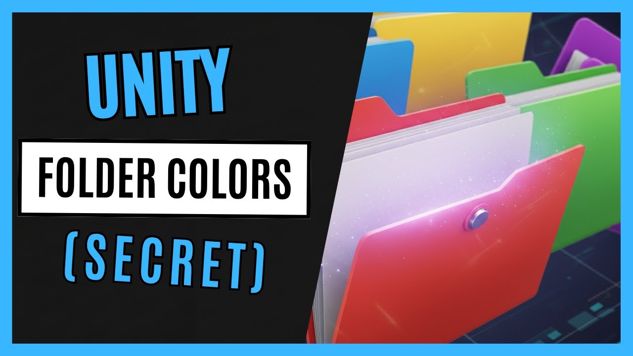 Make Unity Projects Cleaner with FolderColor | Fast Tutorial