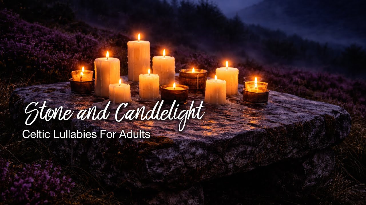 Stone and Candlelight 🕯️⛰️ | Grounding Celtic Ballad | Music for Letting Go & Peace | Ember