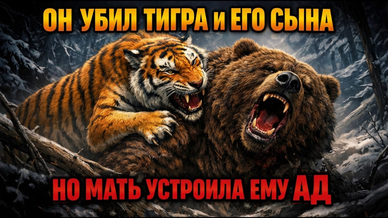 ШАТУН УБИЛ ТИГРА.ОШИБКА КОТОРАЯ СТОИЛА ЕМУ ЖИЗНИ