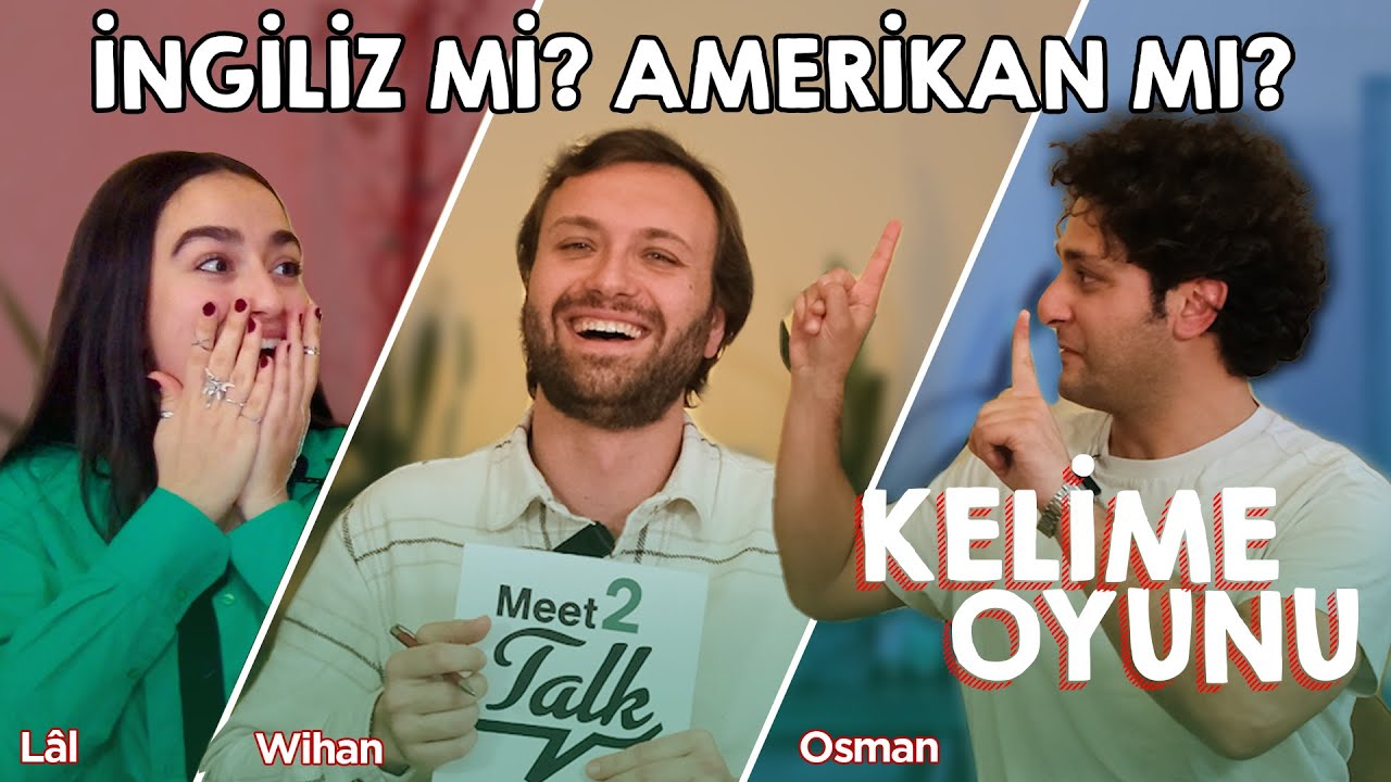 İngilizce Kelime Oyunu | British & American English