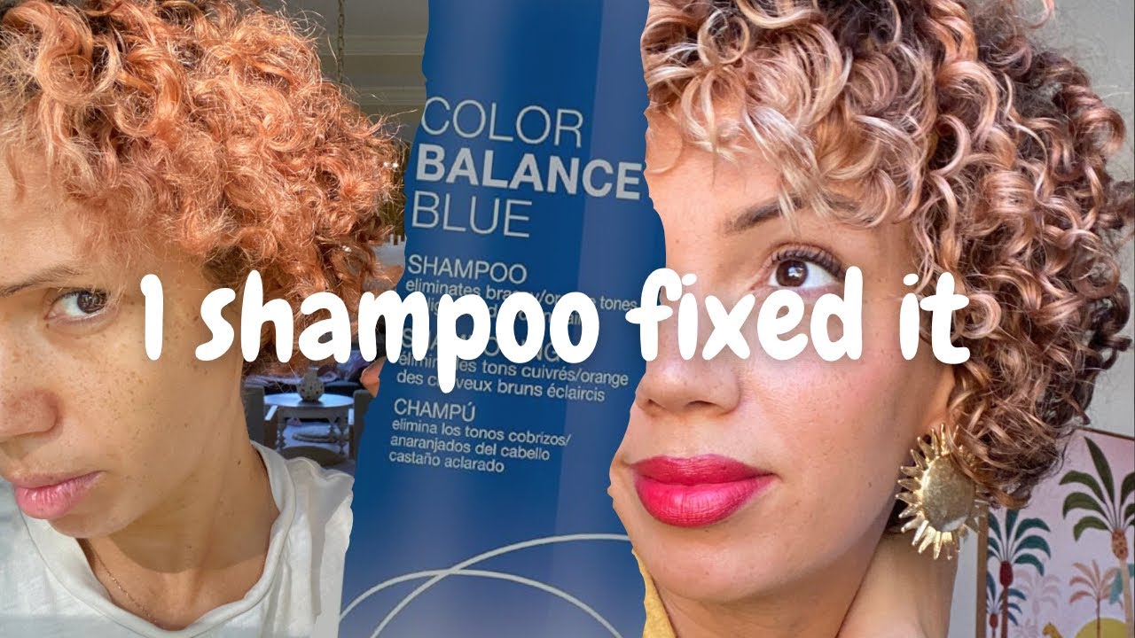 How To Fix Hair That Turned Pink/Orange from bleach/hair dye 