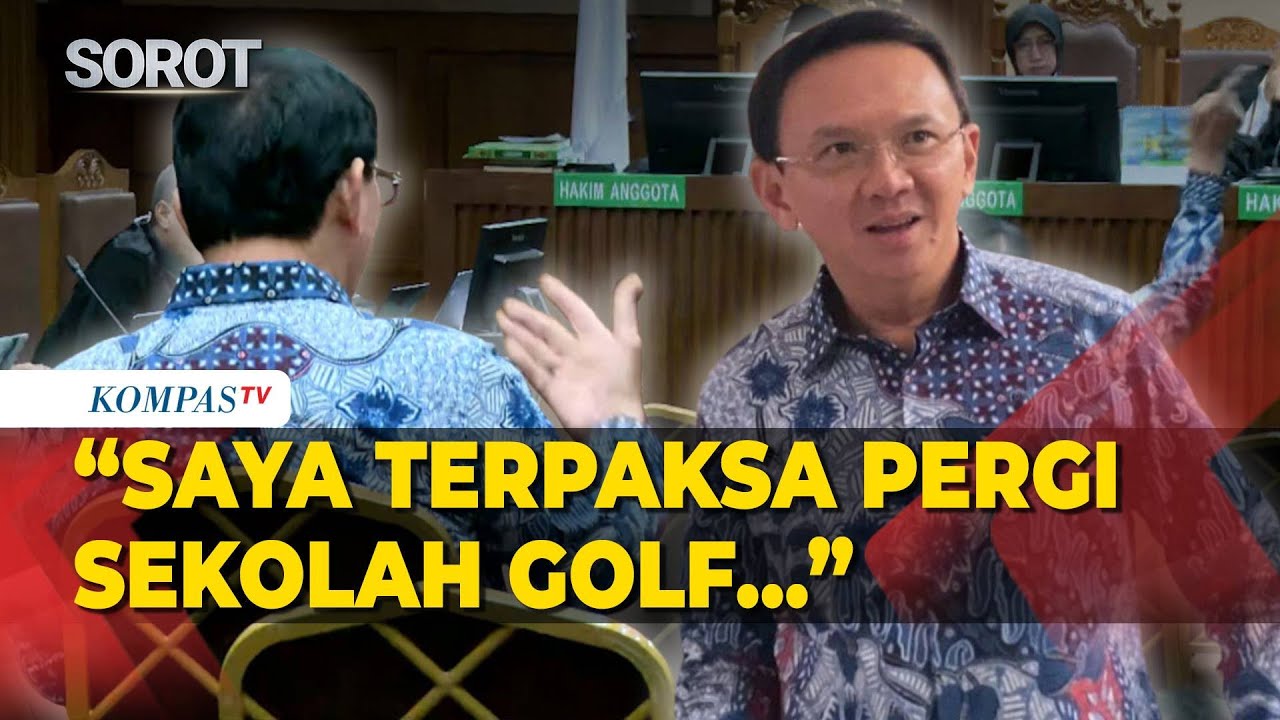 Di Sidang, Ahok Cerita saat Jadi Komut Belajar Golf Demi Negosiasi dengan Bos Minyak