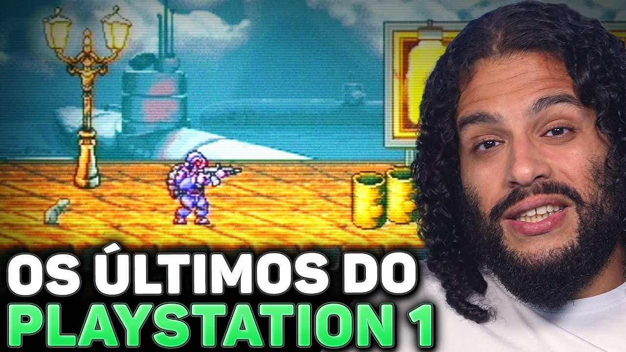 Como foram os ÚLTIMOS jogos do PlayStation 1?