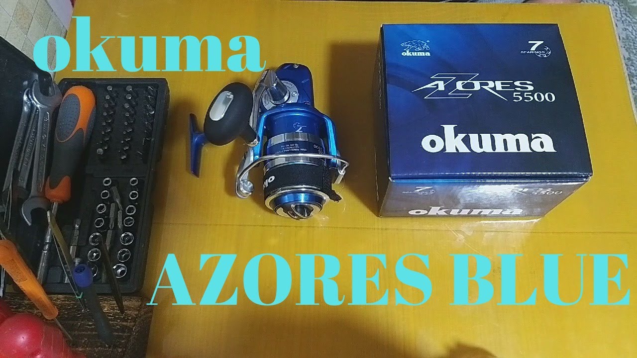 okuma azores 5500 blue jig olta makinesi bakım ve inceleme