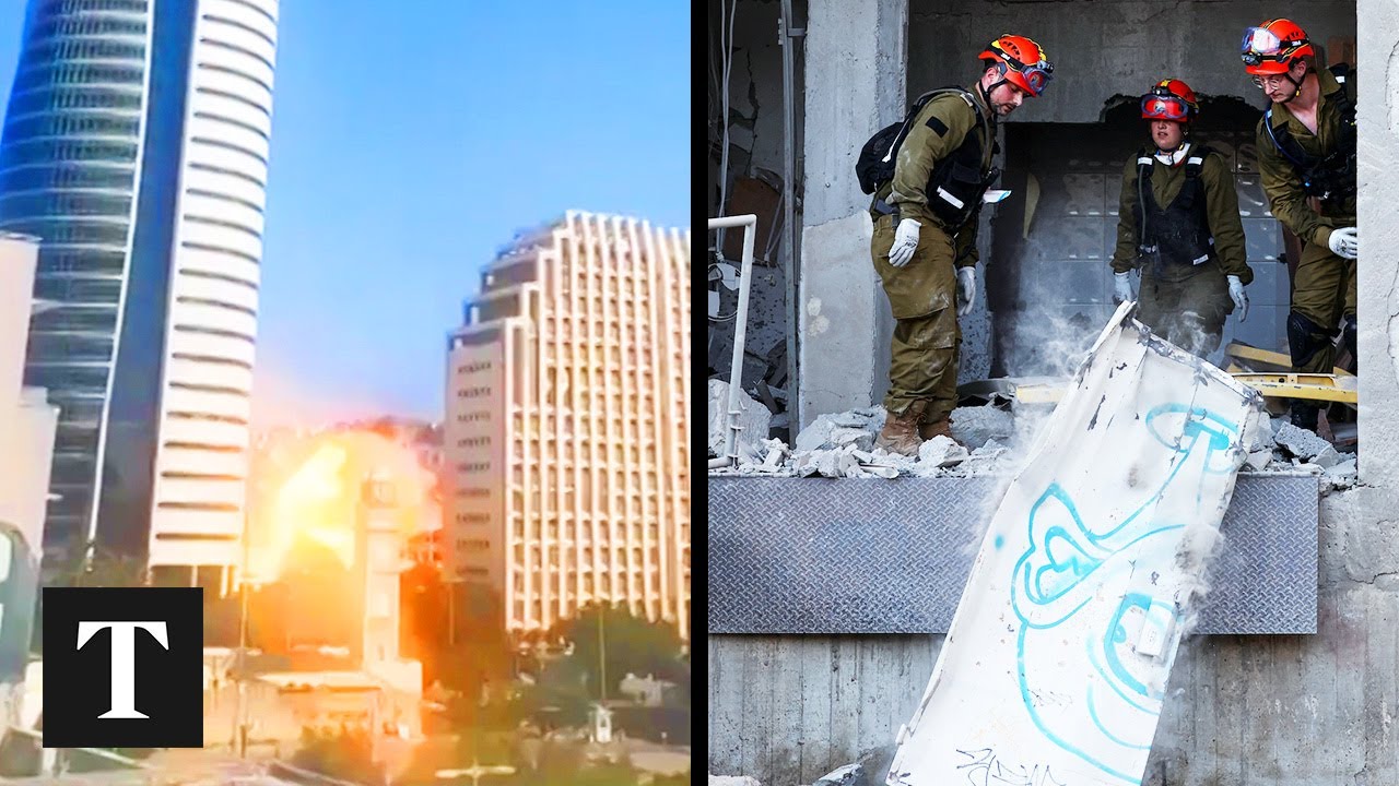 Iranian Missiles Hit Israel Causing Major Damage