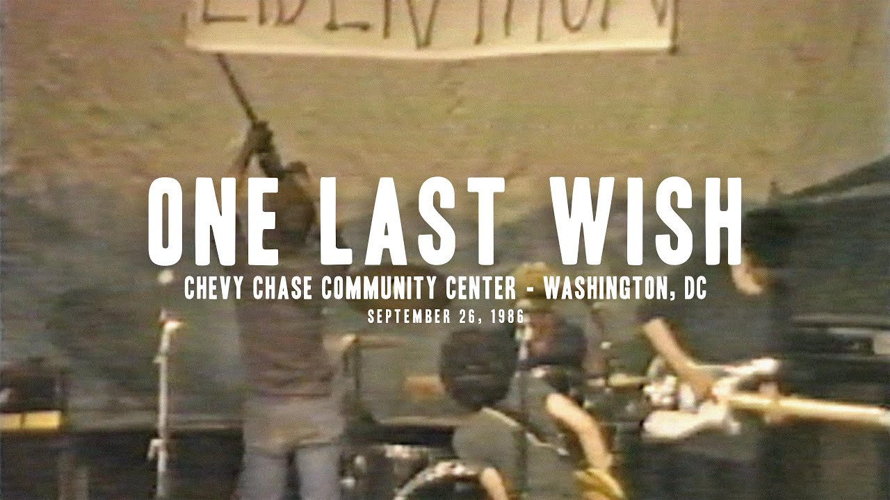 One Last Wish - Live at Chevy Chase Community Center - 1986 (full set)