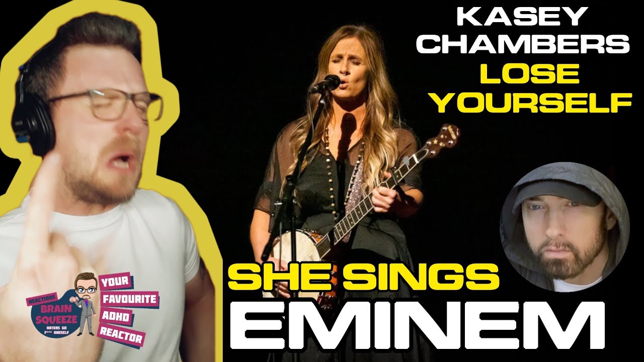 SHE SANG EMINEM LIKE A BOSS!  | KASEY CHAMBERS - LOSE YOURSELF (EMINEM) *LIVE* (ADHD REACTION)
