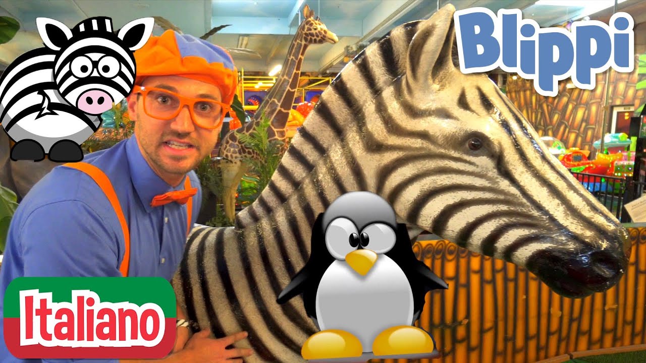 Blippi alla scoperta degli animali della giungla | Blippi in Italiano | Video educativi per bambini