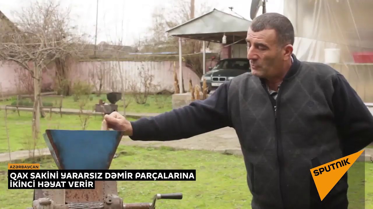 Qax sakini öz icadlarıyla kənd işlərini necə asanlaşdırdı