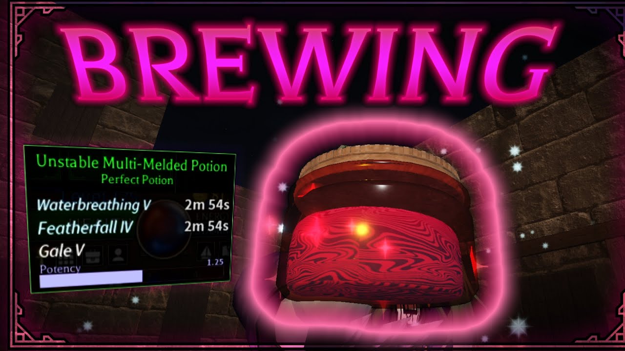 POTION BREWING is CRAZY in Arcane Odyssey FULL RELEASE!