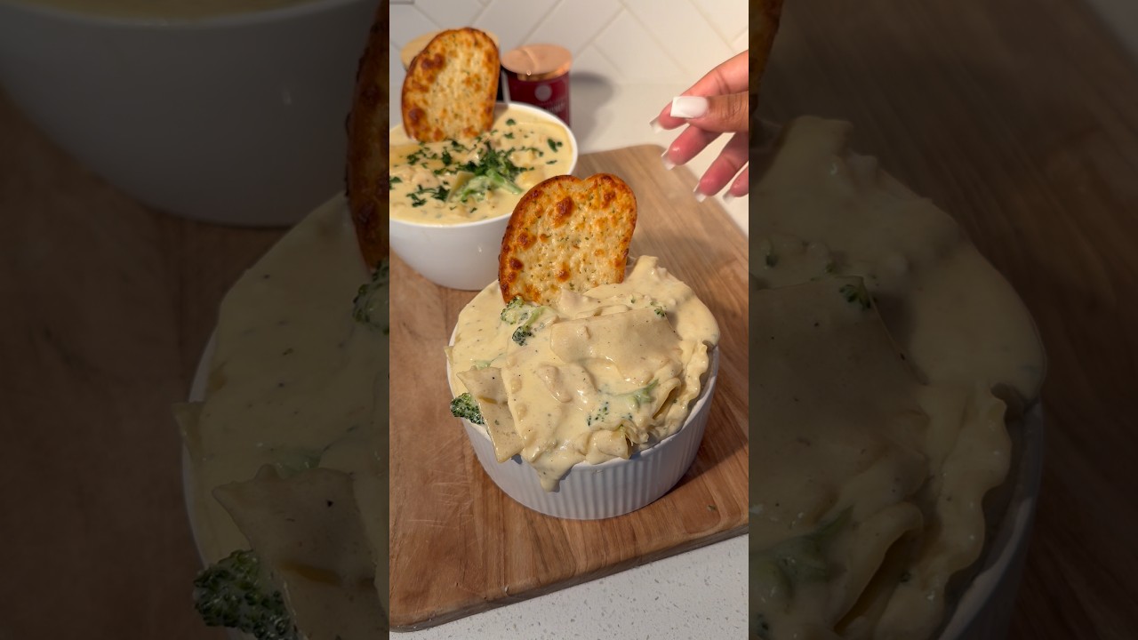Куриный суп Альфредо 🥣