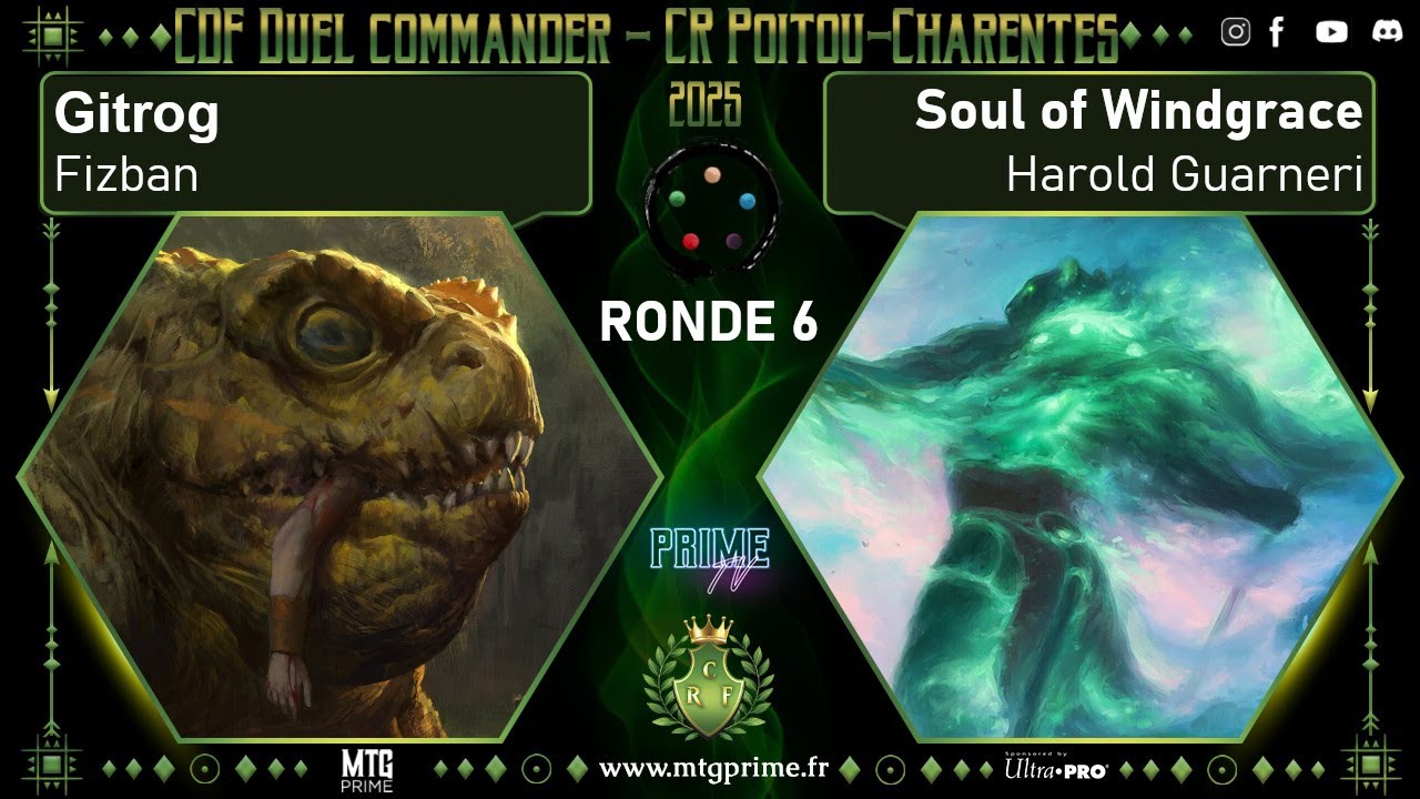 🔥 MTG Duel Commander : GITROG vs SOUL OF WINDGRACE | Partie Commentée & Stratégies 🃏