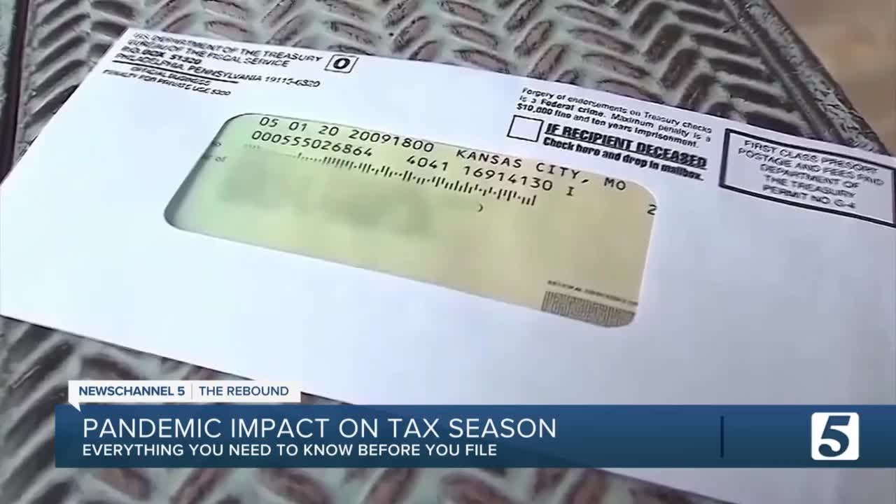 COVID-19 pandemic may affect the way you file your taxes
