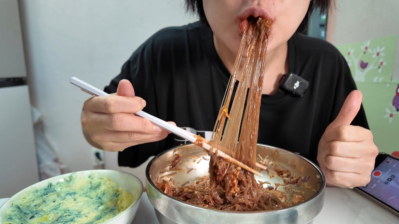 모듀 나의 치명적인 매력에 빠져들지?😎😎 (라면먹방 간장게장 소불고기비빔밥 송주불냉면 흥미로운이야기)