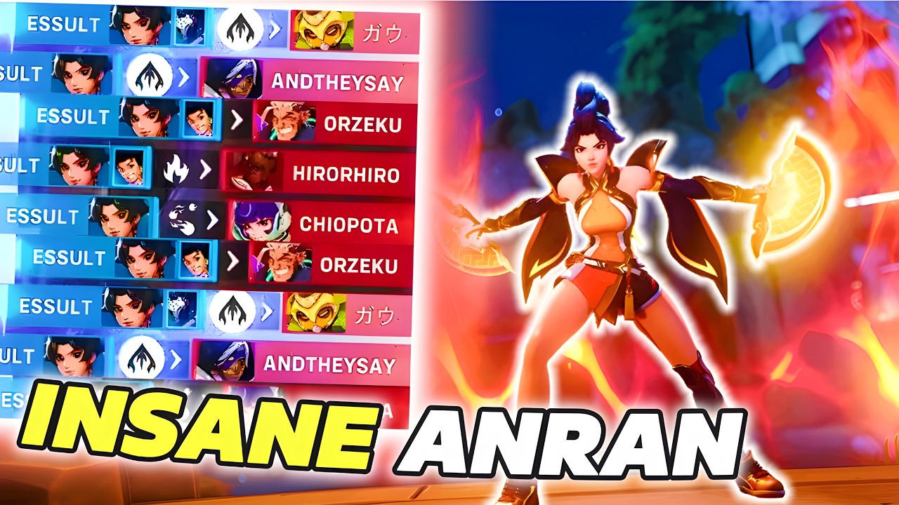 GM Genji DESTROYS WITH ANRAN!! 🔥🪭 | Overwatch