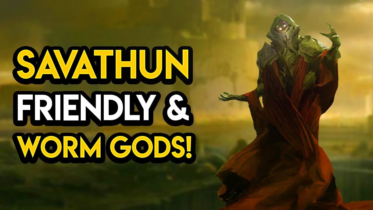 Destiny 2 - SAVATHUN IS FRIENDLY? Worm Gods & Hive Deception!