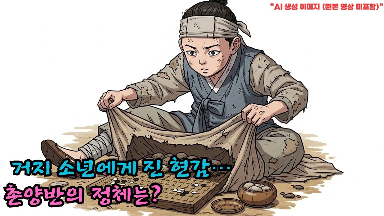 거지 소년에게 바둑으로 패한 현감… 그 옆 촌양반의 정체가 드러나자 주막이 뒤집혔다