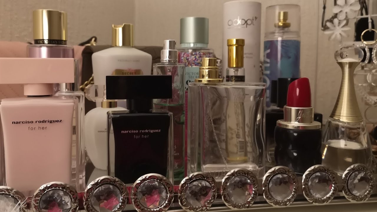 مجموعة عطوري المفضلة مع تركيبة كل عطر/ mes parfums préférés pour le moment