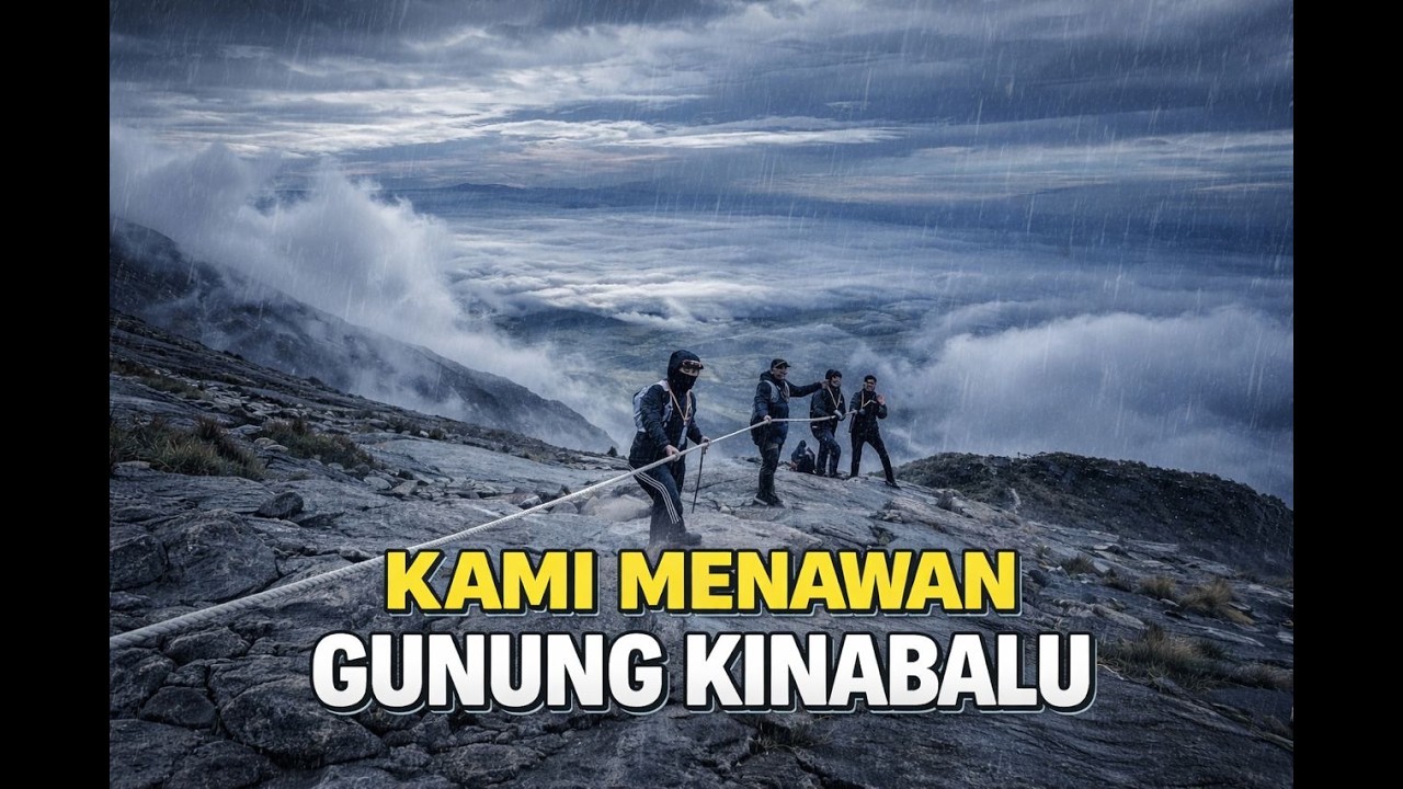 MENDAKI GUNUNG KINABALU DI MUSIM HUJAN !!!