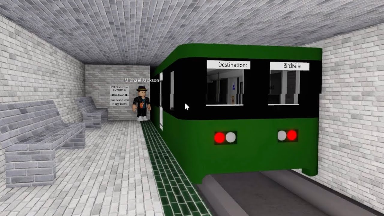 NEW LINE! From Birchville to Neovi Street, by Dark green line in Angulan AutSubwayTransport (ROBLOX)