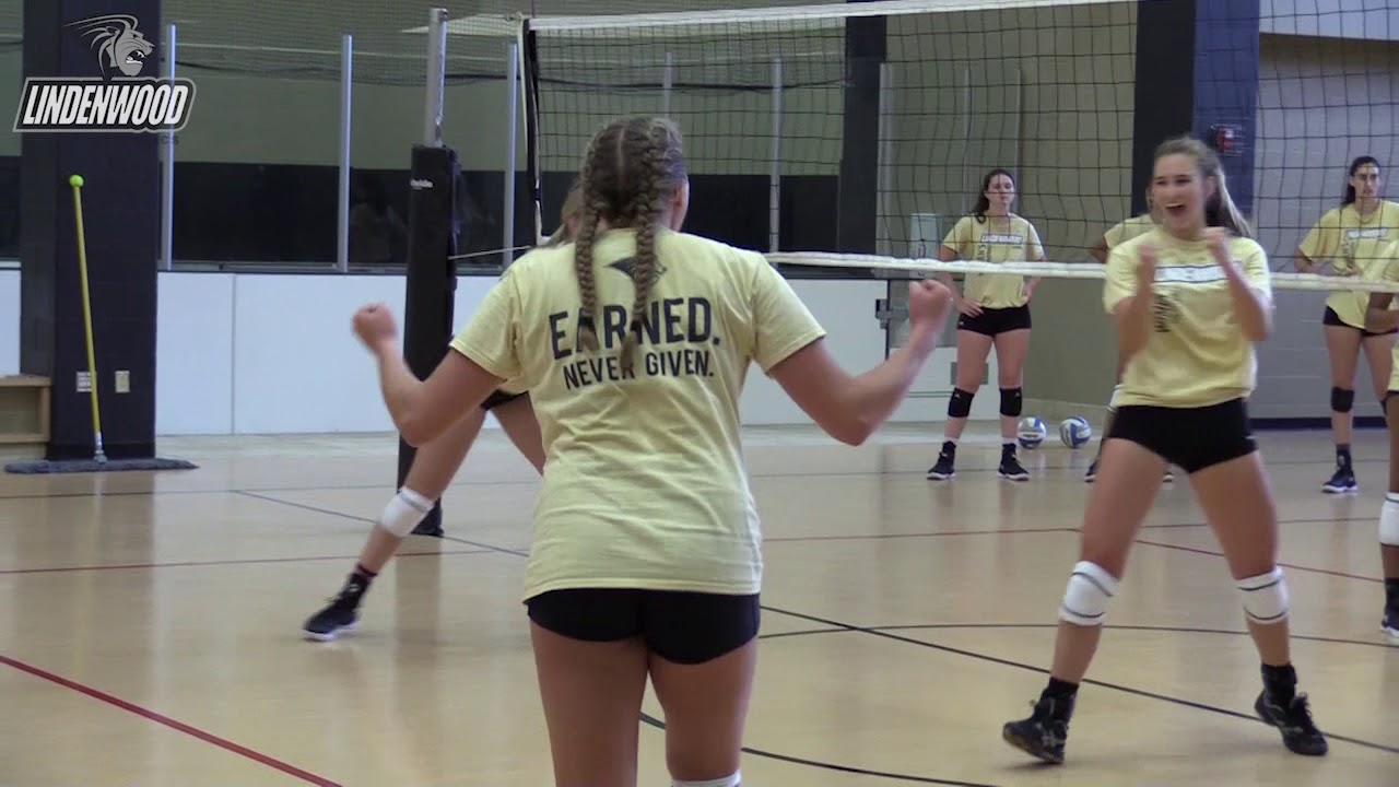 Lindenwood Women's Volleyball first week of practice