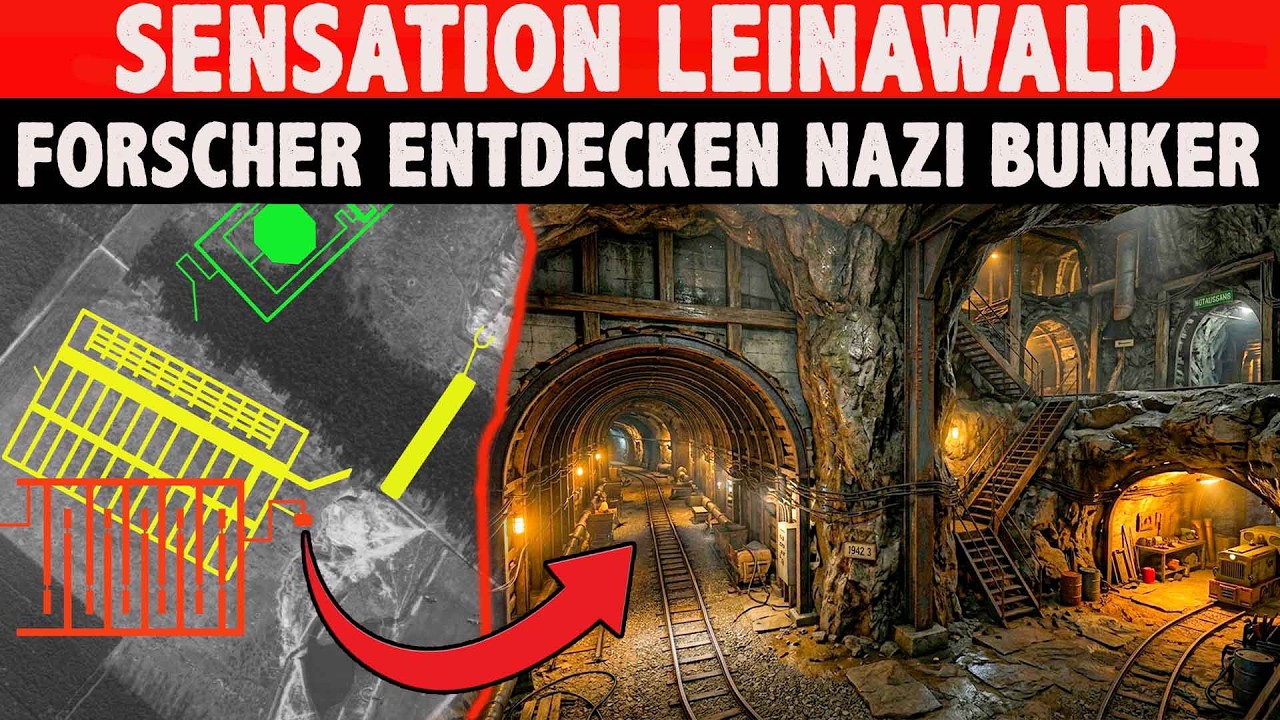 Sensation im Leinawald Forscher entdecken vergessene Anlagen aus dem 2  Weltkrieg!