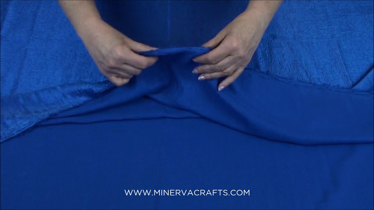 Soire Polyester Crinkle Satin Dress Fabric