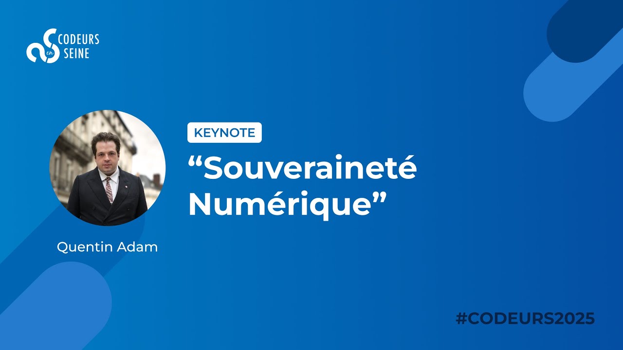 Souveraineté Numérique ‐ Quentin Adam