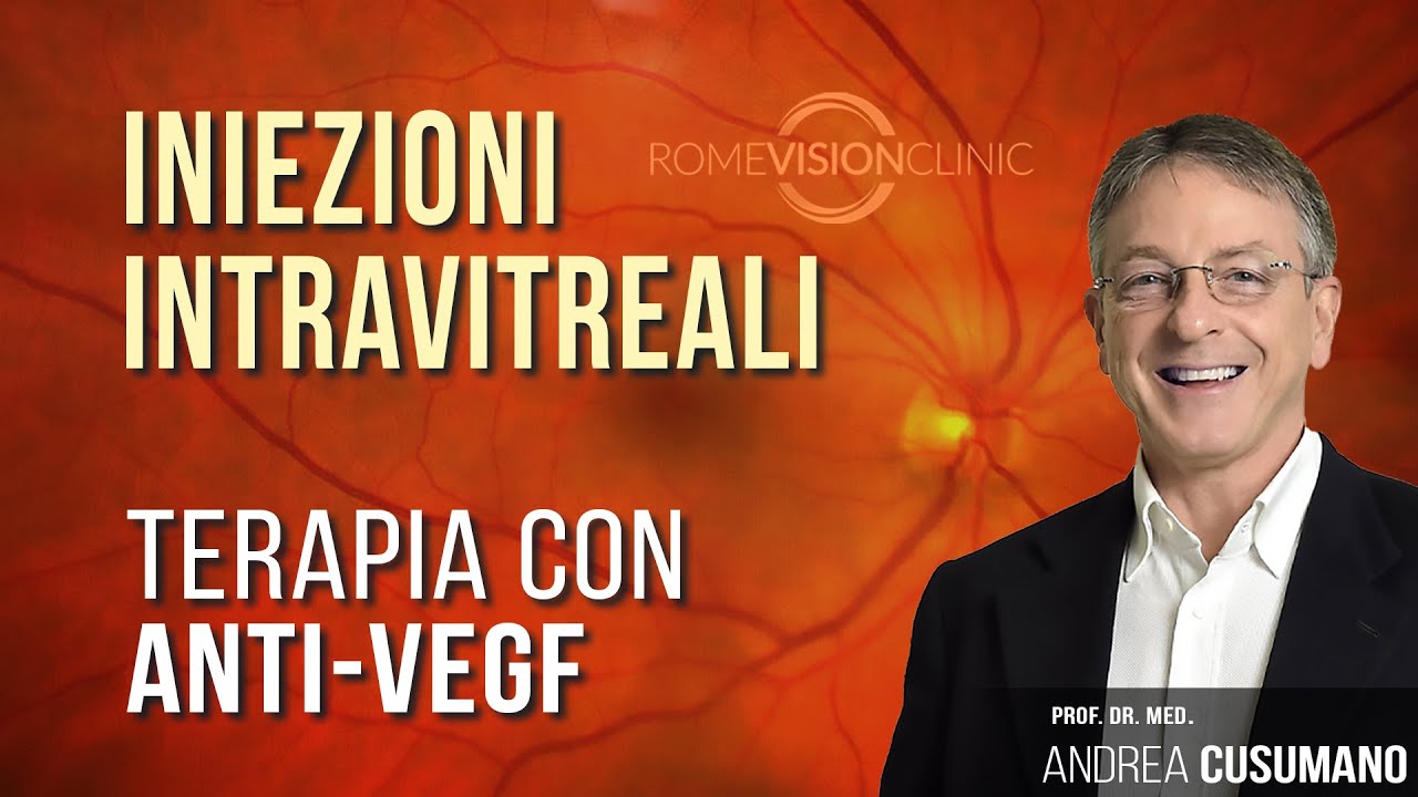 Iniezioni intravitreali: terapia con anti-vegf