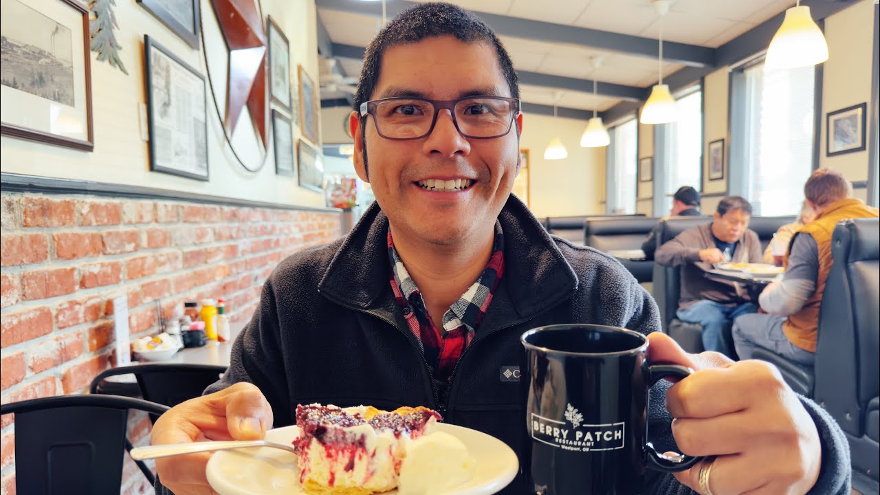 The Berry Patch in Westport, Oregon- Marionberry Cream Pie. Go just for that!