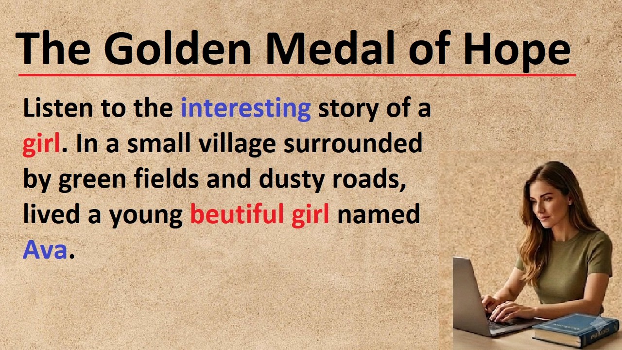The Golden Medal of Hope | English Story ✅ | Motivational Story 💪