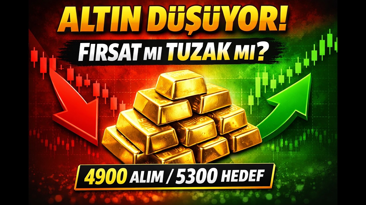 Altında Kritik Seviyeler! 4900 Alım mı 5300 Hedef mi?