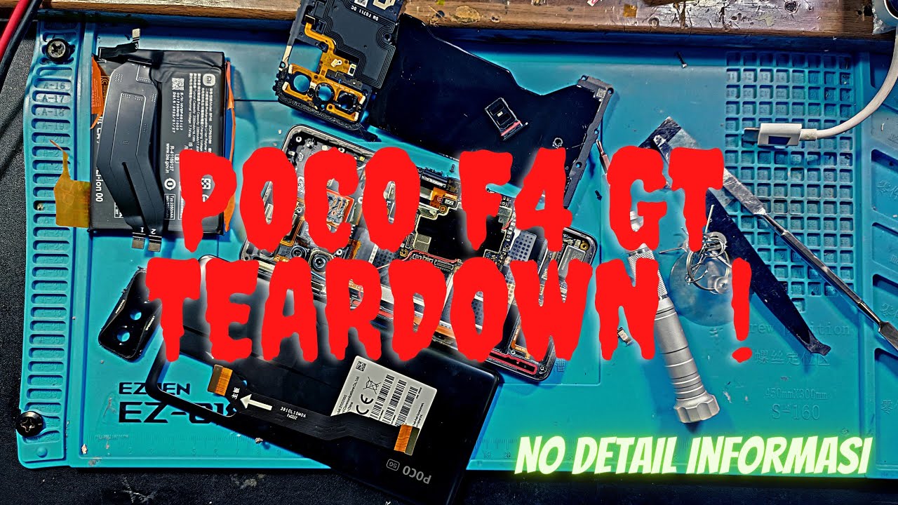 POCO F4 GT TEARDOWN SIMPLE ❗❗