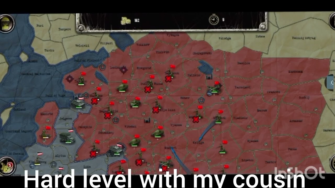 Part 1 1v1 with my bro I am germany and he ussr 